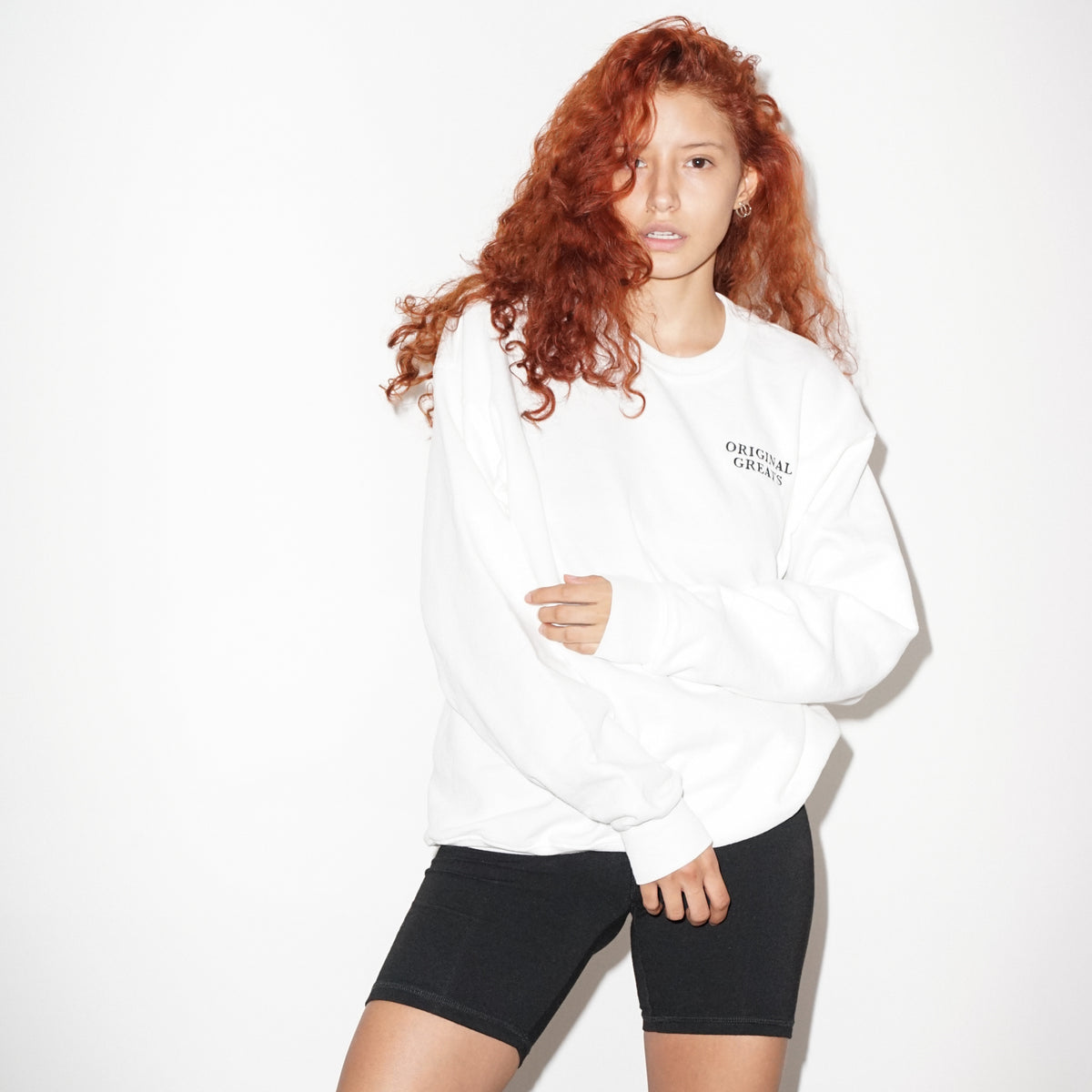 OG Crewneck Sweatshirt White | Original Greats