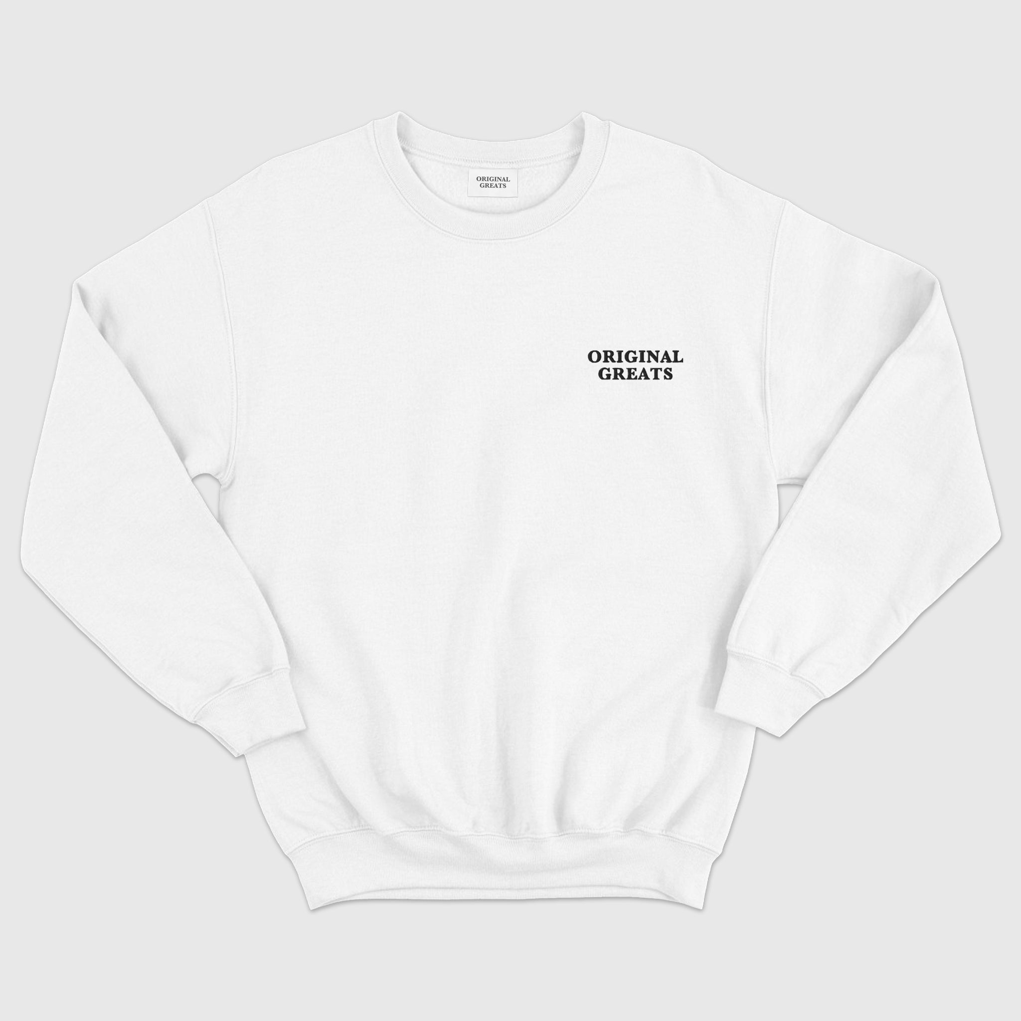OG Crewneck Sweatshirt White | Original Greats